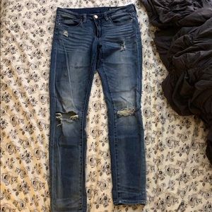 Blank NYC Skinny Ankle Jeans + Goofy Sweater